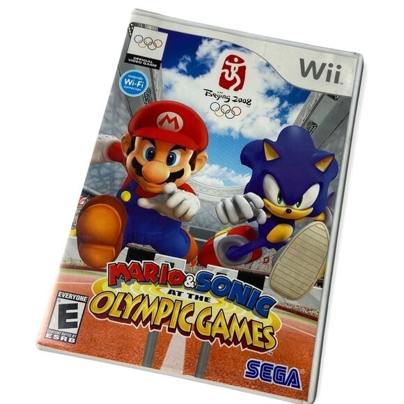 Mario & Sonic at the Olympic Games (Nintendo Wii, 2007) Complete and Tested - Picture 1 of 5